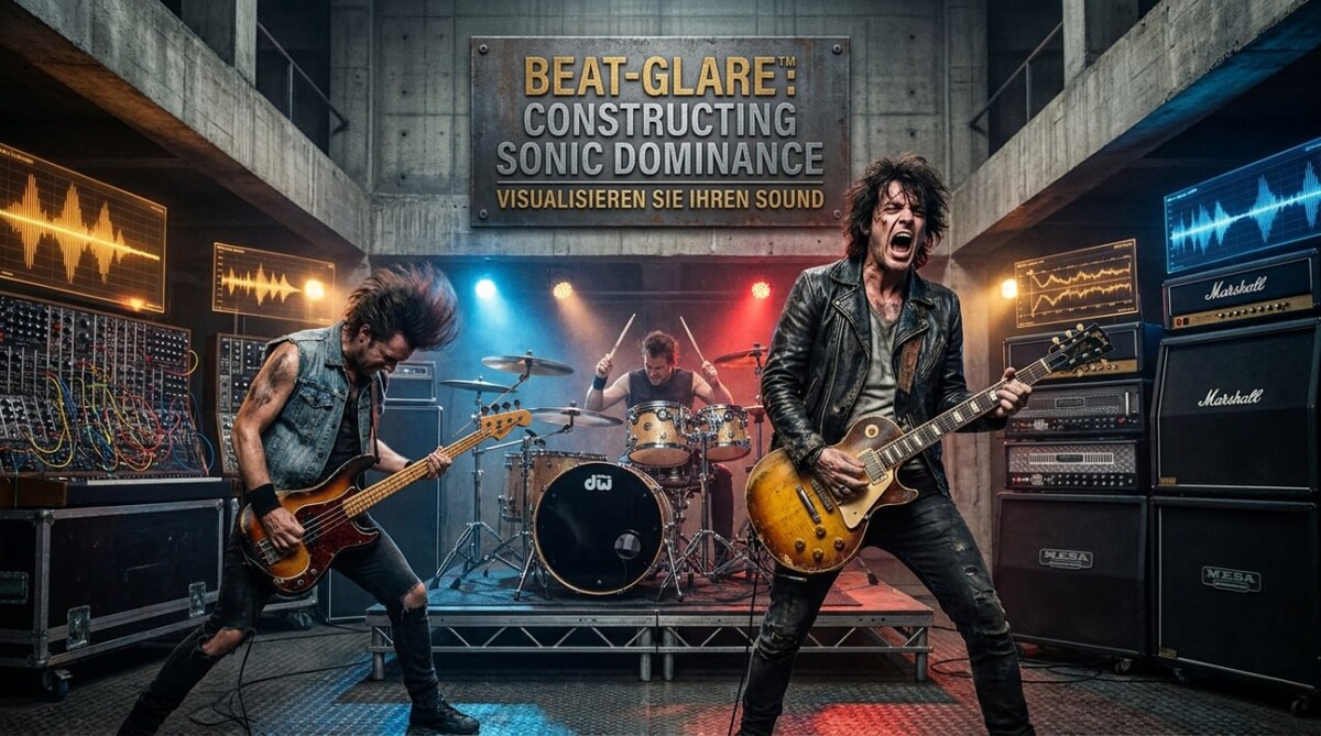 BEAT-GLARE — Music Visual Engine